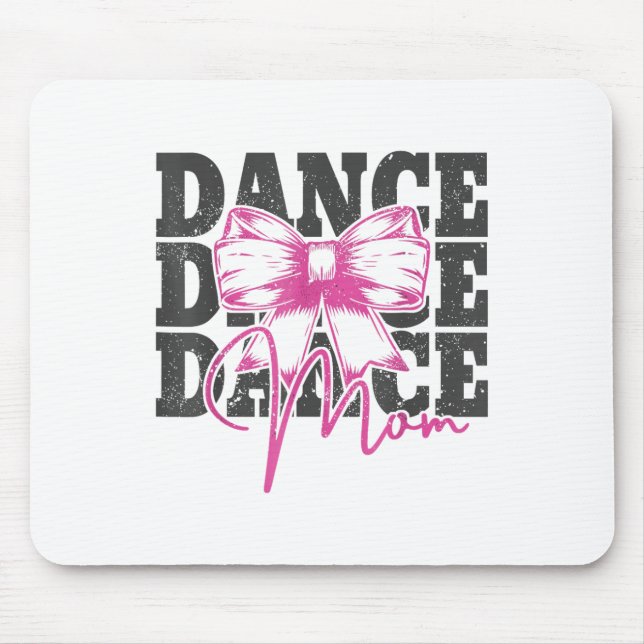 Mousepad Dance Mãe Engraçado Dance Mama Mamãe Dia de as mãe (Frente)