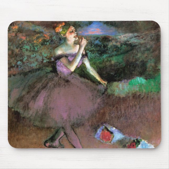 Mousepad Dancer com Buquês de Degas (Frente)