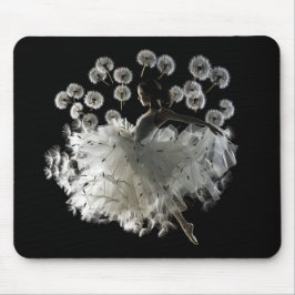 Mousepad Dandelion Balé Dancer Surreal Beauty #1