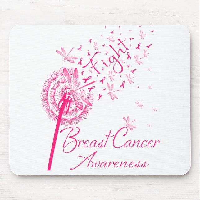 Mousepad Dandelion Luta Contra O Dragonfly Da Consciência D (Frente)