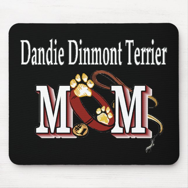 Mousepad Dandie Dinmont Mãe Gifts (Frente)