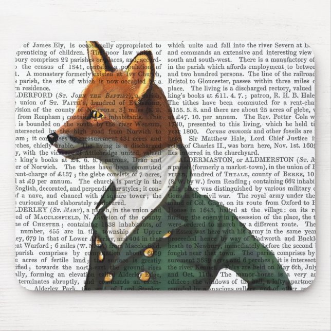 Mousepad Dandy Fox Portrait (Frente)