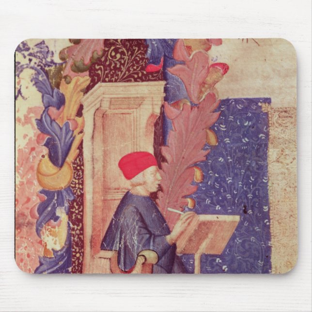 Mousepad Dante escrevendo 'o Comedy divino (Frente)