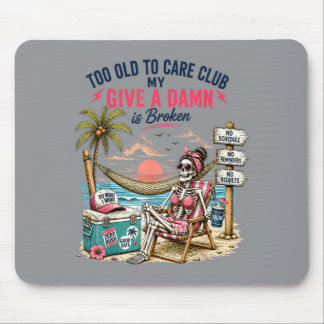 Mousepad Dar Um Clube É Quebrado Velho Demais Para Cuidar P