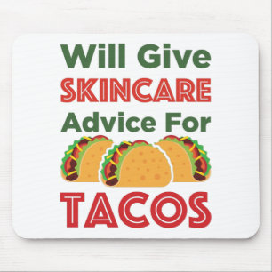 Mousepad Dará conselhos a Skincare para os Tacos Estheticia