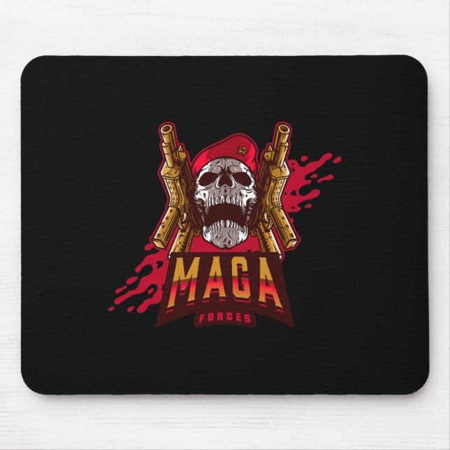 Mousepad Dark Brandon Halloween Traje Trump Biden F (Frente)