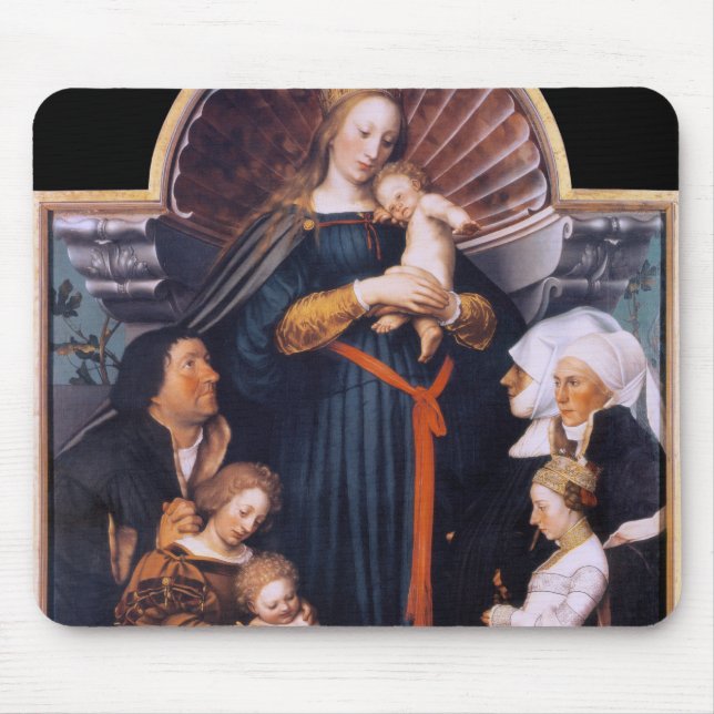 Mousepad Darmstadt Madonna, Holbein, o Younger (Frente)