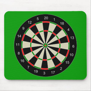 Mousepad Darttarget_Vetor_Clipart DARTS DARTBOARD DESTINO