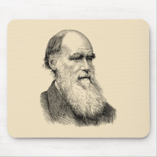 Mousepad Darwin Retrait Evolution/ Charles Darwin