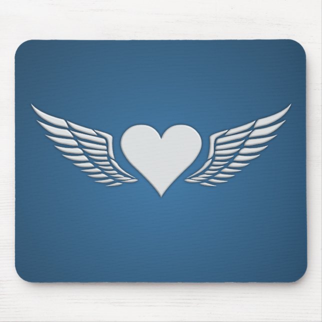 Mousepad das Asas do Amor, personalizar (Frente)