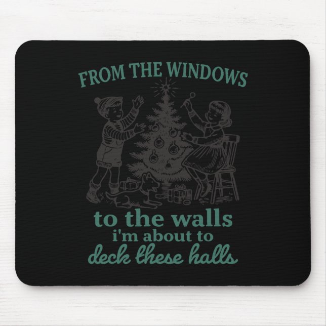 Mousepad Das Janelas às Paredes, estou prestes a apanhar (Frente)