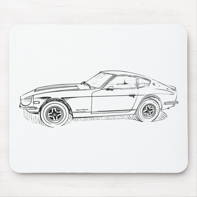 Mousepad Datsun 240Z (Frente)
