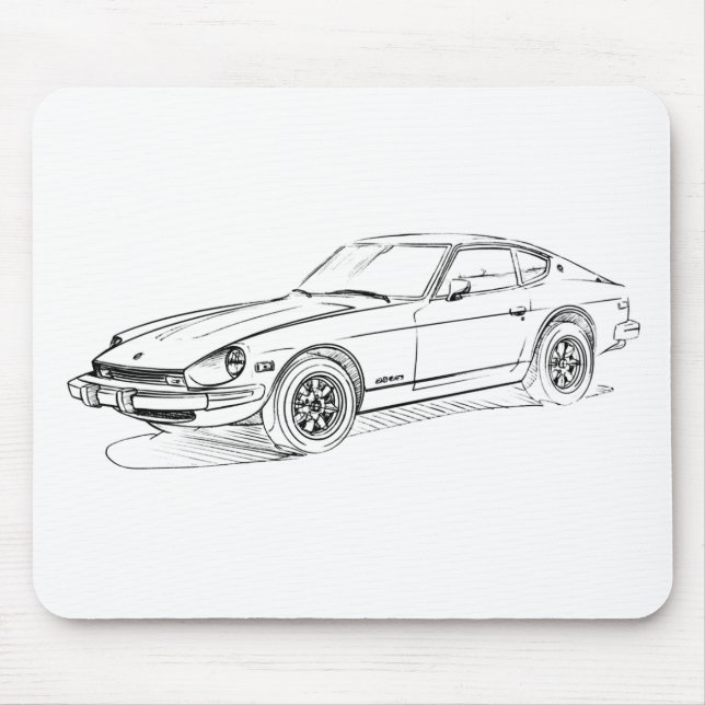 Mousepad Datsun 280Z (Frente)