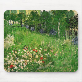 Mousepad Daubigny's Garden. Vincent van Gogh. beautiful