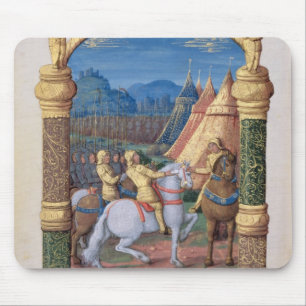 Mousepad David e Absalom na guerra para a coroa