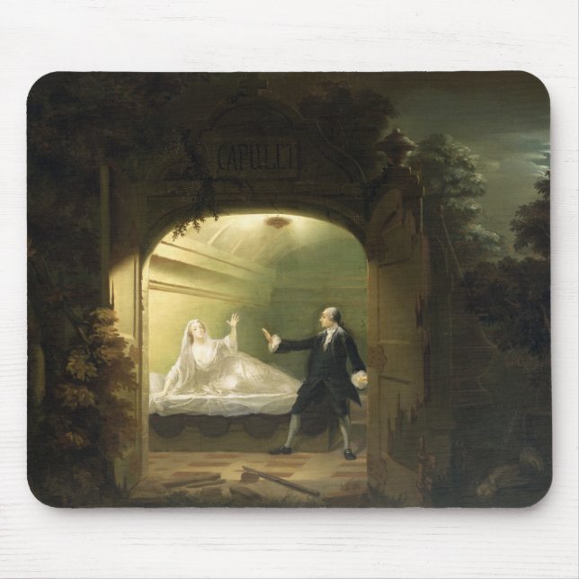 Mousepad David Garrick (1717-79) e George Anne Bellamy ( (Frente)
