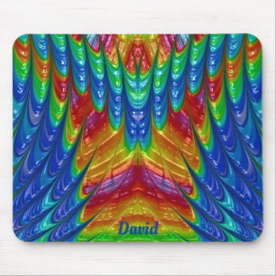 Mousepad DAVID ~ Padrão 3D Bonito ~ Personalizado ~