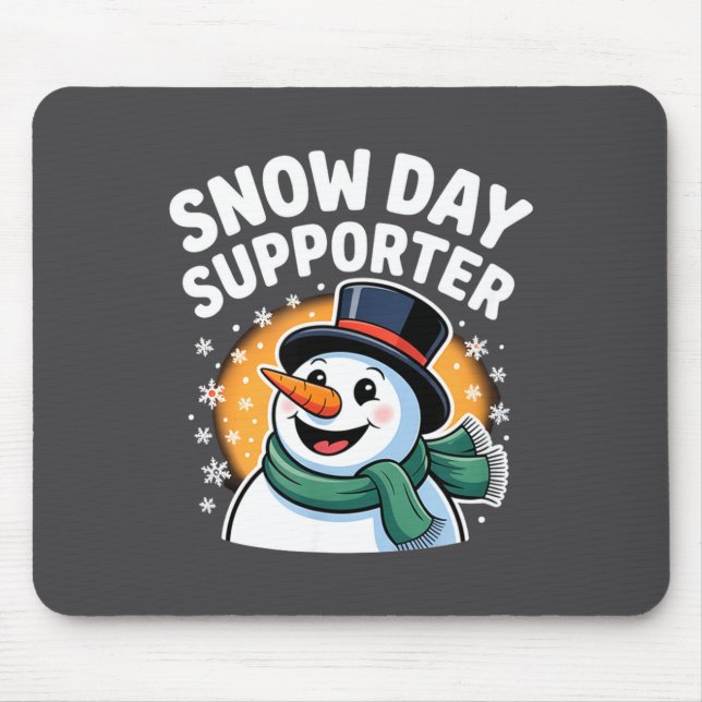 Mousepad Day Snow Supporter Shirt (Frente)