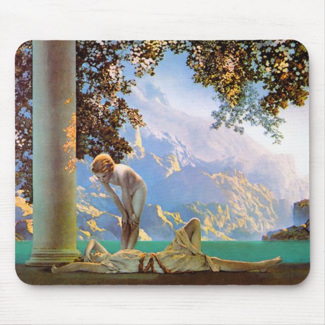 Mousepad Daybreak - por Maxfield Parrish (Frente)