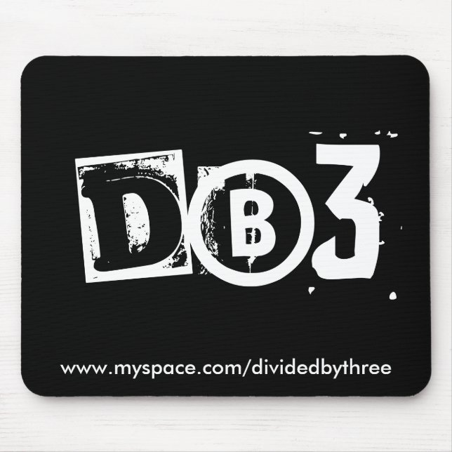 Mousepad dB3 rato - w em b (Frente)