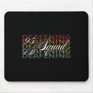 Mousepad Db Linguagem de Sinal de Mão Linguagem de Mão Sens