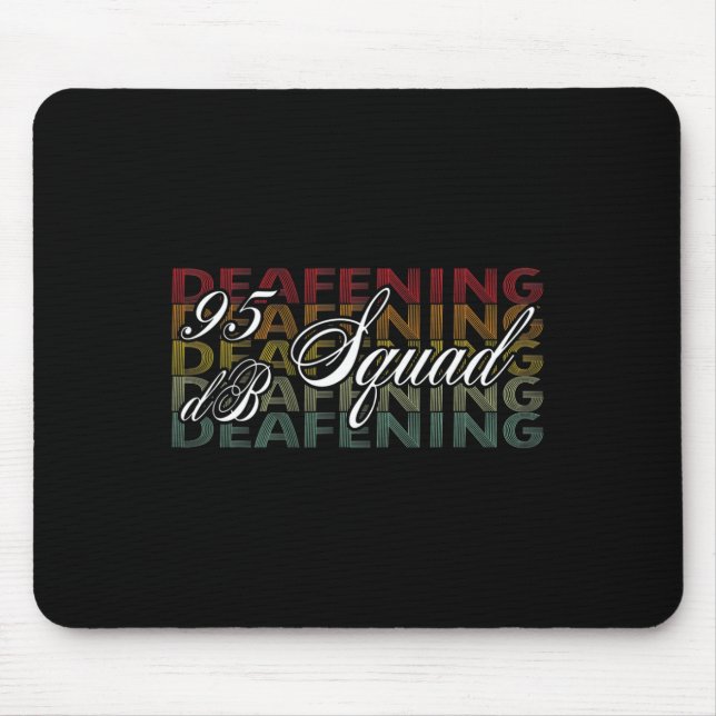 Mousepad Db Linguagem de Sinal de Mão Linguagem de Mão Sens (Frente)