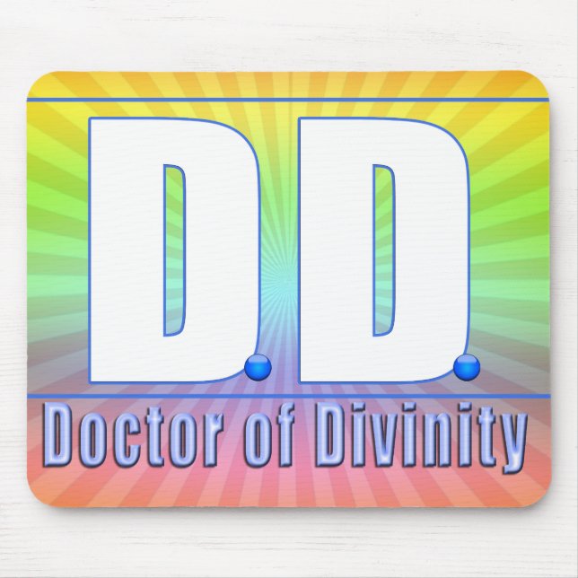 Mousepad DD Doutor em LOGOTIPO de Divindade (Frente)