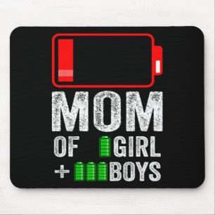 Mousepad De 3 Meninos 1 Garota Presente De Aniversário De D