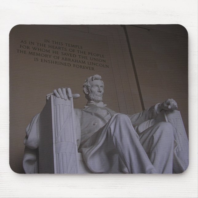 Mousepad de Abraham Lincoln (Frente)