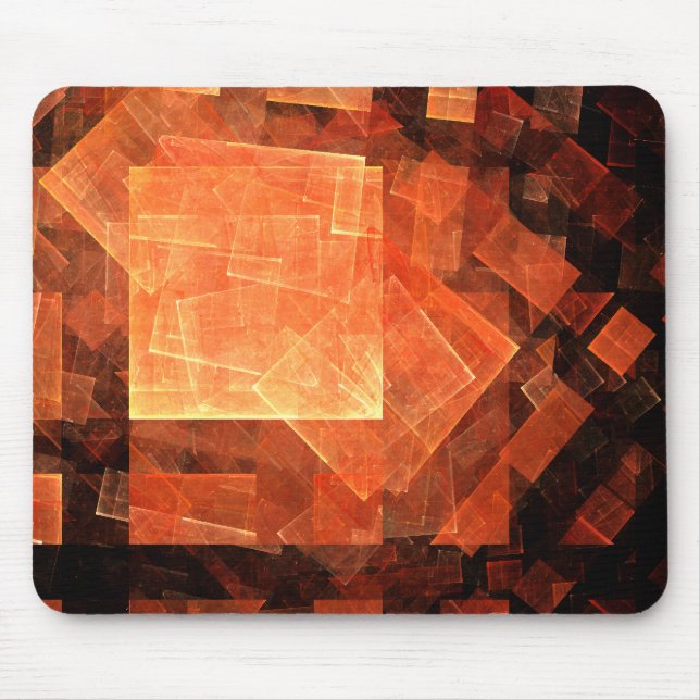 Mousepad de Abstrato claro da janela (Frente)