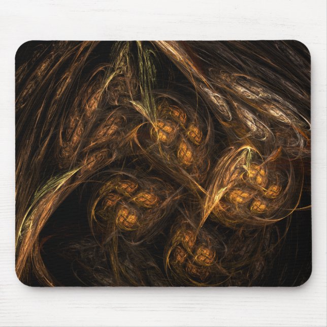 Mousepad de Abstrato de Arte Mãe Terra (Frente)