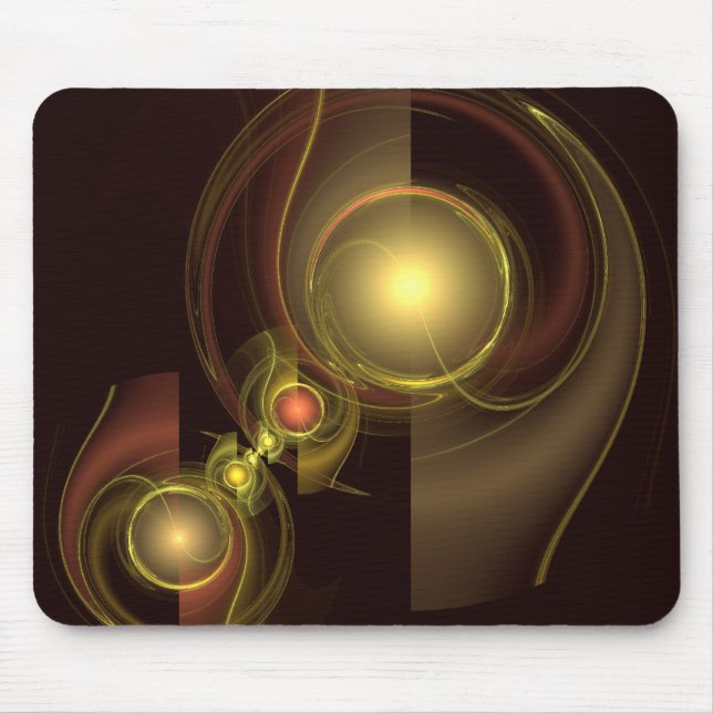 Mousepad de Abstrato de Conexão íntima (Frente)