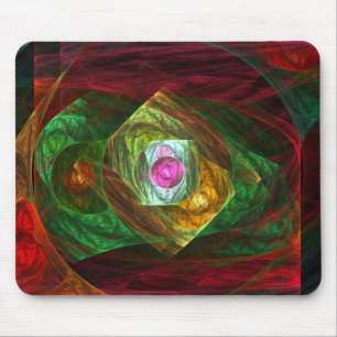 Mousepad de Abstrato de Conexões Dinâmicas