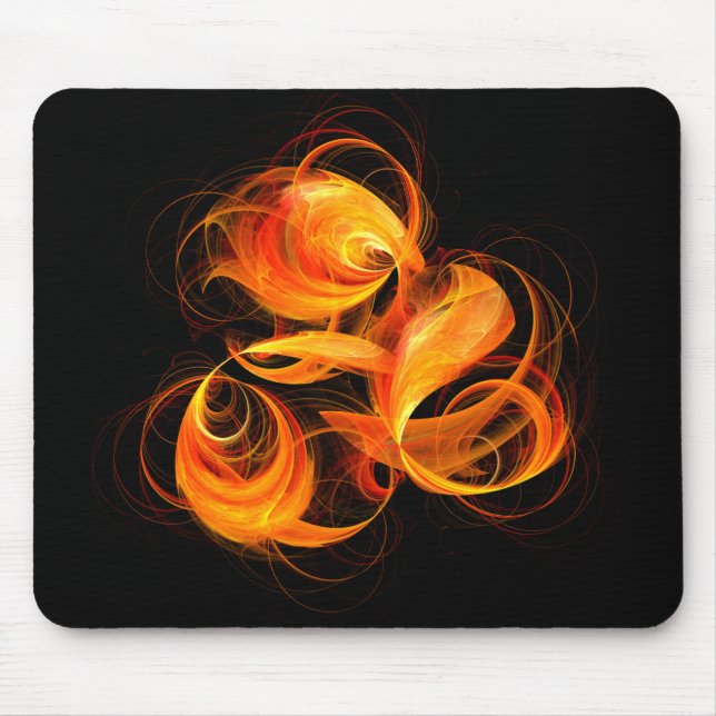 Mousepad de Abstrato de Fireball (Frente)