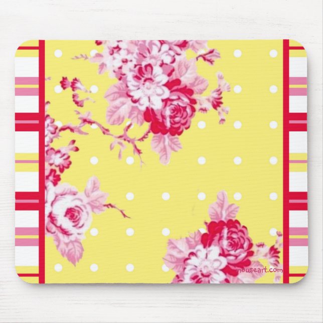 Mousepad De Algodão Vintage (Frente)