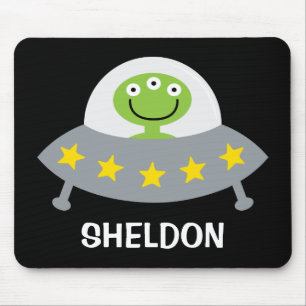 Mousepad de Alienígena de Espaço Personalizado par