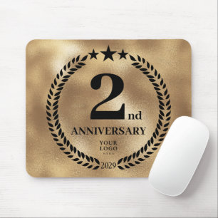 Mousepad de Aniversário do segundo de Negócios Dou