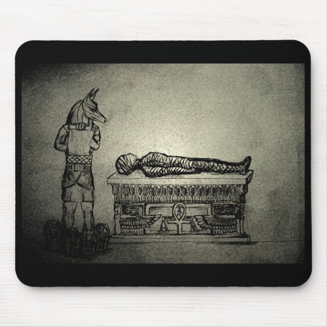 Mousepad de Anubis e de mamã (Frente)