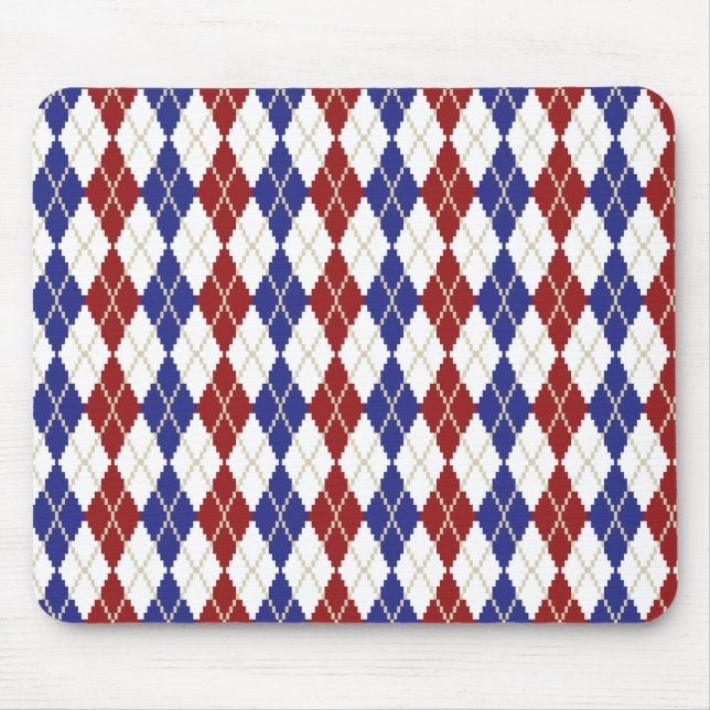 Mousepad de Argyle americana (Frente)