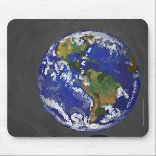 Mousepad de Arte da Terra