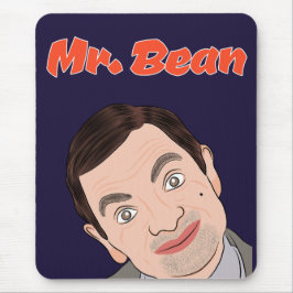 Mousepad de Arte de Fã do Sr. Bean (Rowan Atkinson
