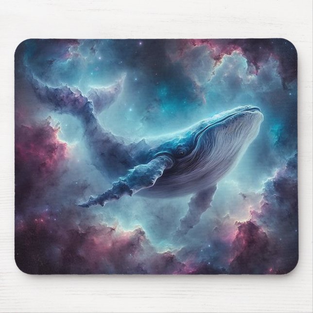 Mousepad de Baleia Espacial (Frente)