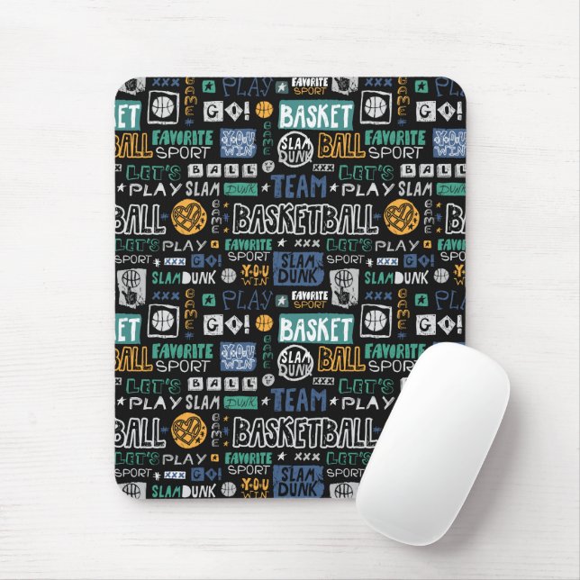 Mousepad de Basquete (Com mouse)