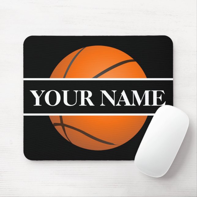 Mousepad de Basquete Personalizado (Com mouse)