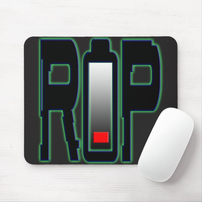 Mousepad de Bateria RIP (Com mouse)