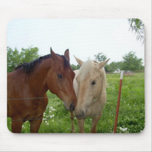 Mousepad De BFF dos melhores amigos cavalos para sempre -
