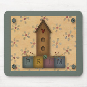 Mousepad de Birdhouse Primitivo