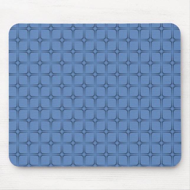 Mousepad de Bliss Retroativo, Azul (Frente)