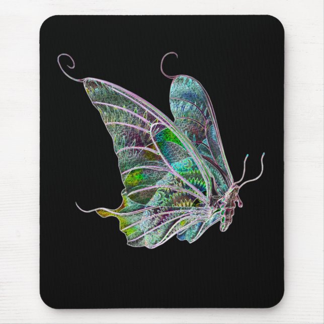 Mousepad de Borboleta Exótico (Frente)