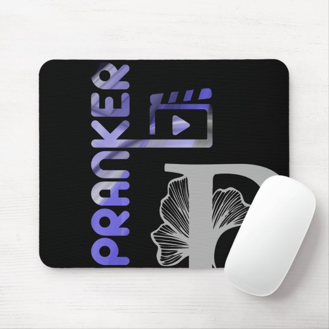 Mousepad de Brincalhão Tendência Abstrata Lavanda  (Com mouse)